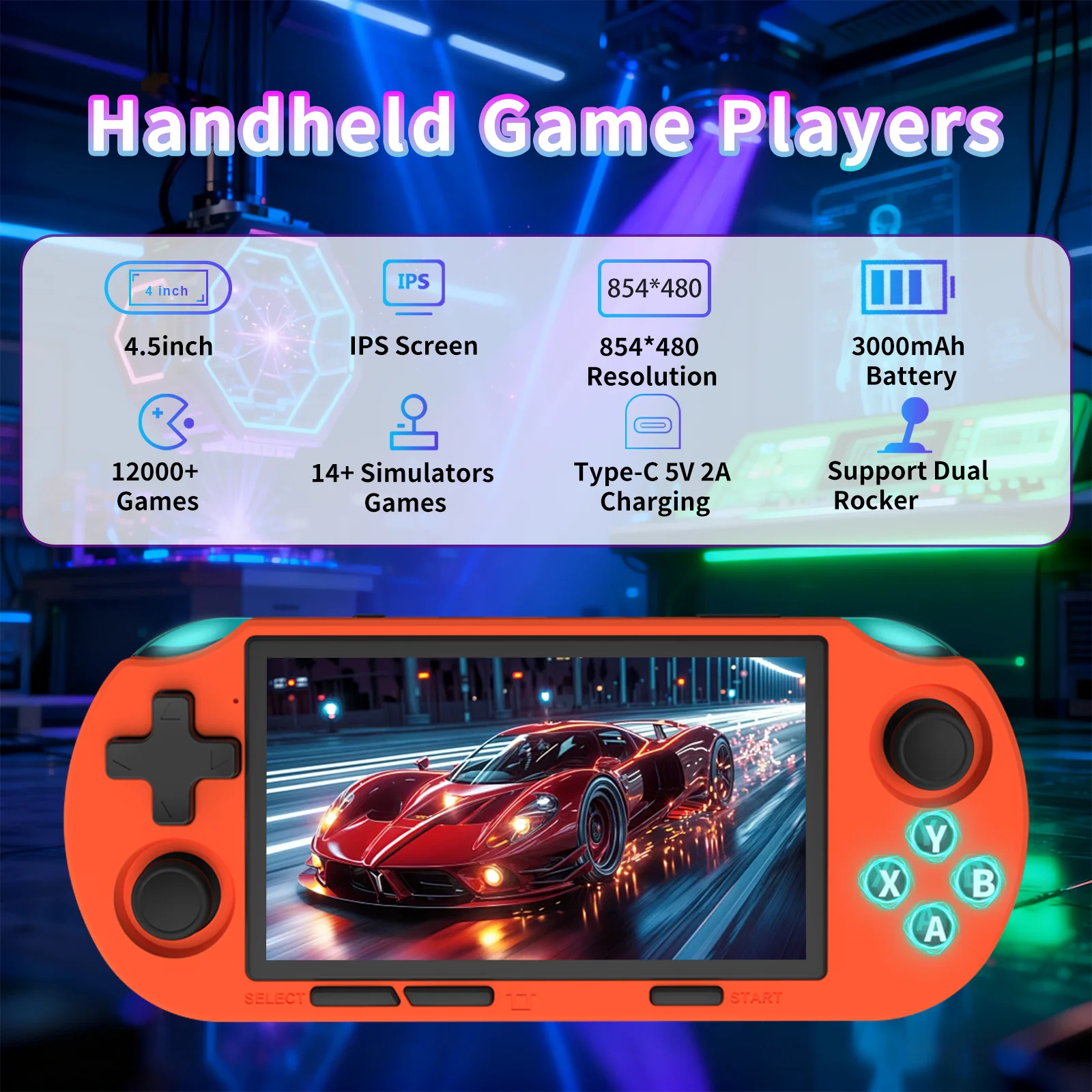 GAMINJA Handheld Portable Gami - Retro Gaming Download avaliação e preço