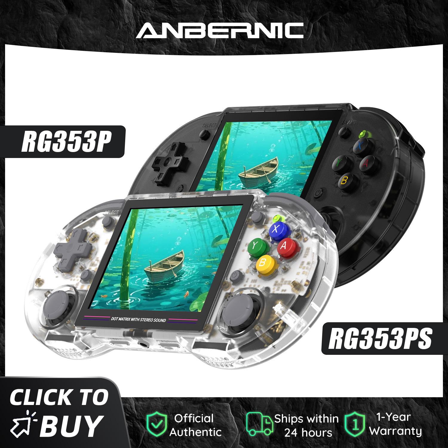 Anbernic  RG353P RG353PS 64 Bi - Retro Gaming La avaliação e preço