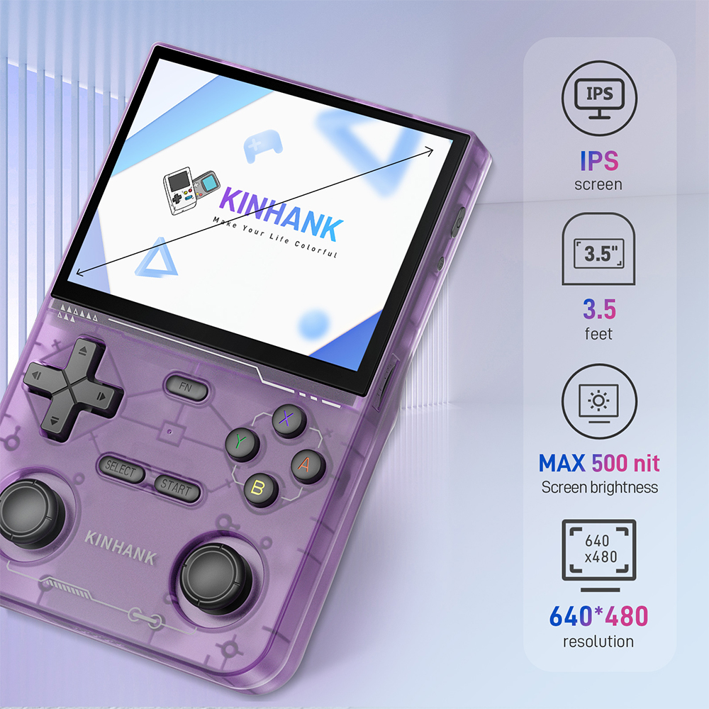 KINHANK K36 Retro Handheld Vid - Retro Gaming Qss avaliação e preço