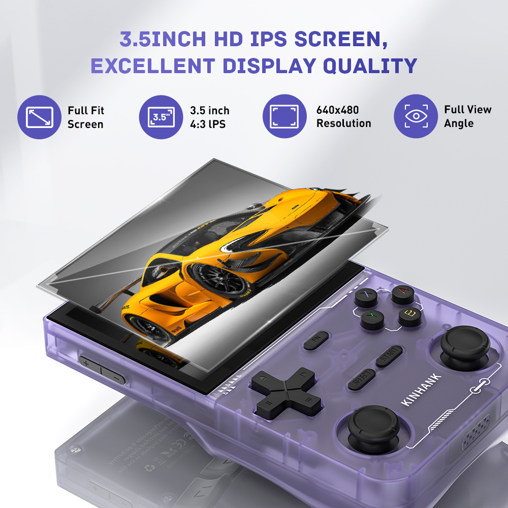 KINHANK K36 Retro Handheld Vid - Retro Gaming Qss avaliação e preço