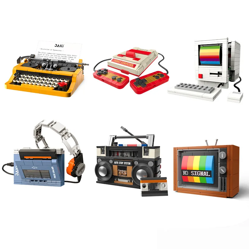 Retro DIY Building Blocks TV R - Retro Gaming Setup avaliação e preço