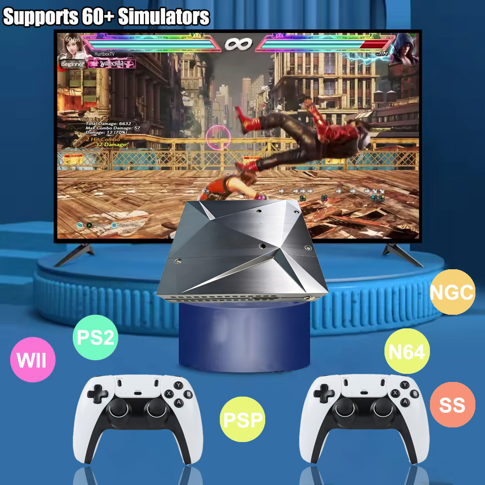 P88 Retro Game Console 2TB HDD - Retro Gaming Windows avaliação e preço