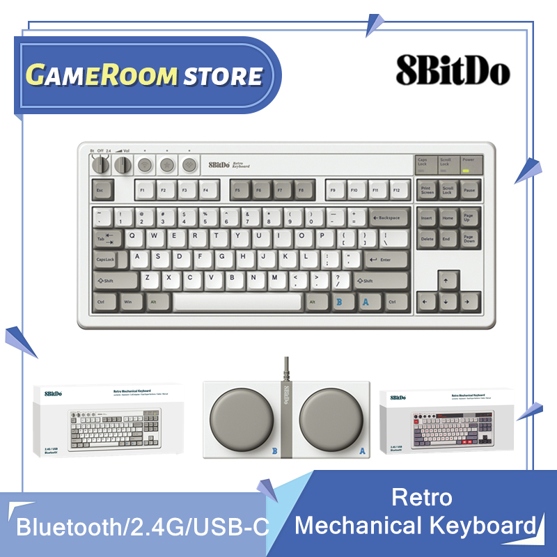 8Bitdo Retro Mechanical Keyboa - Retro Gaming Windows avaliação e preço