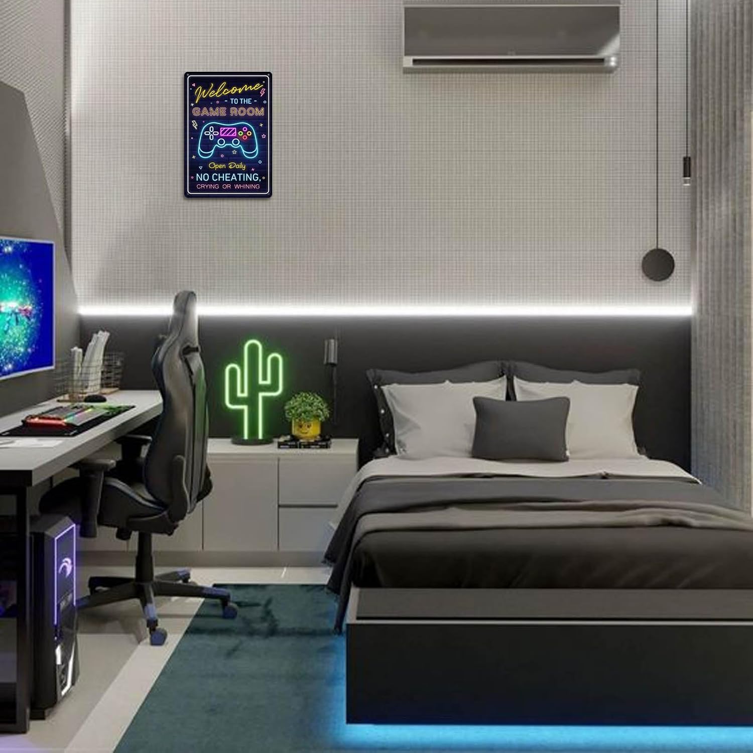 Man Cave Decor Welcome To The  - Game Retro Gaming avaliação e preço
