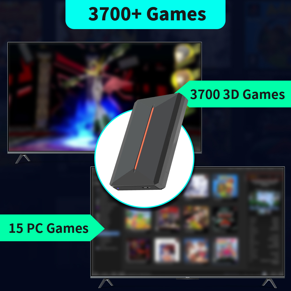 Launchbox OS 500GB Portable Ga - Retro Gaming Tablet avaliação e preço