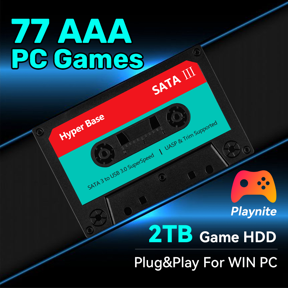 2TB Game Hard Drive With 77 PC - Retro Gaming Download avaliação e preço