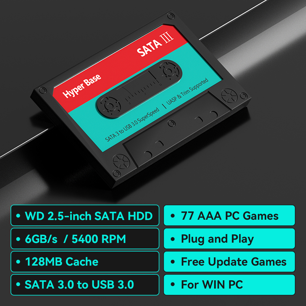 2TB Game Hard Drive With 77 PC - Retro Gaming Download avaliação e preço