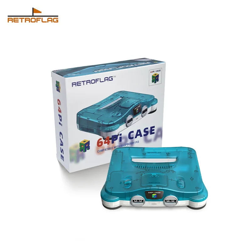 Retroflag 64Pi CASE for Raspbe - Retro Gaming Raspberry Pi 5 avaliação e preço