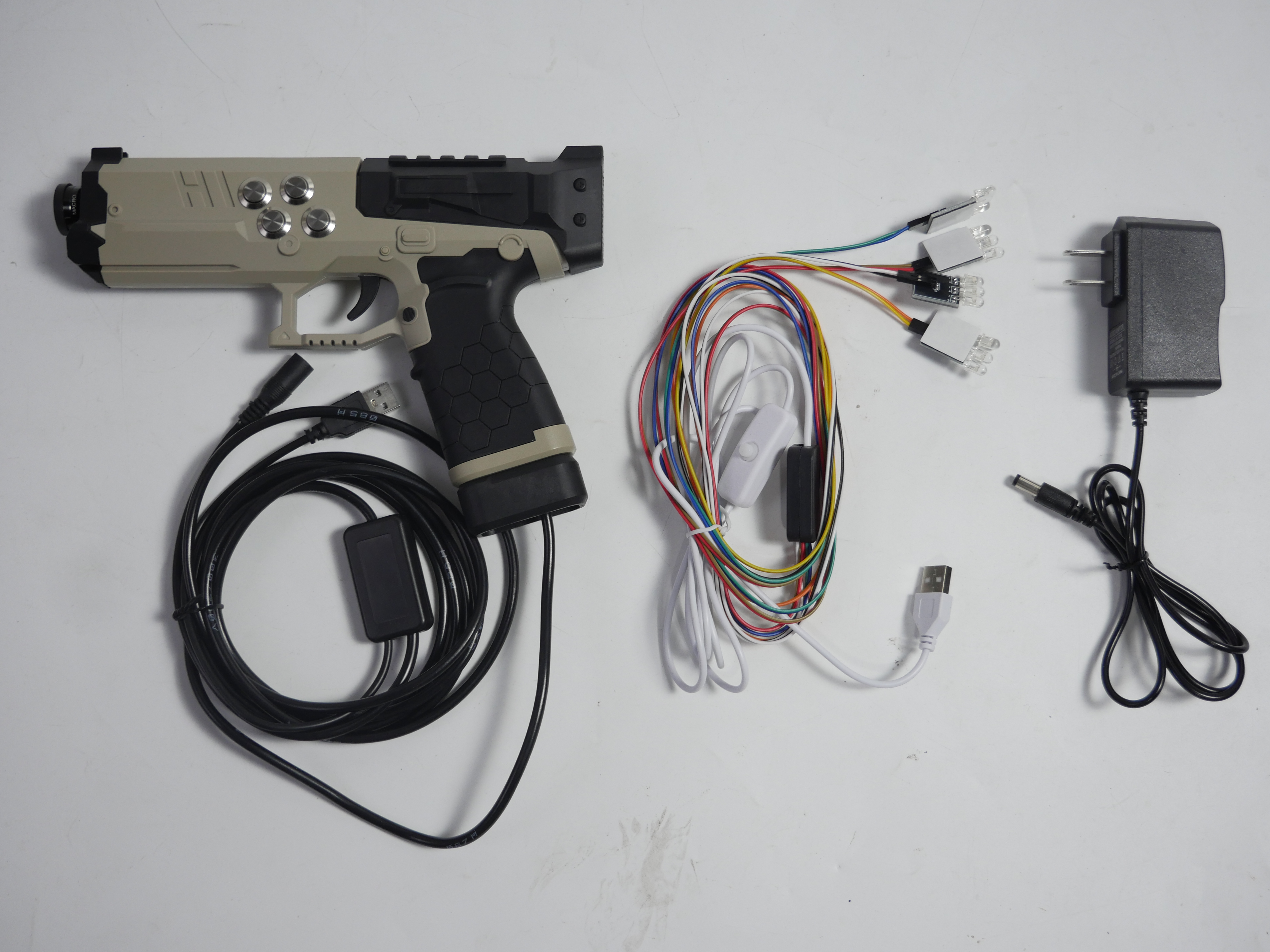 OpenFire Light Gun with Motor  - Retro Gaming Light Gun avaliação e preço
