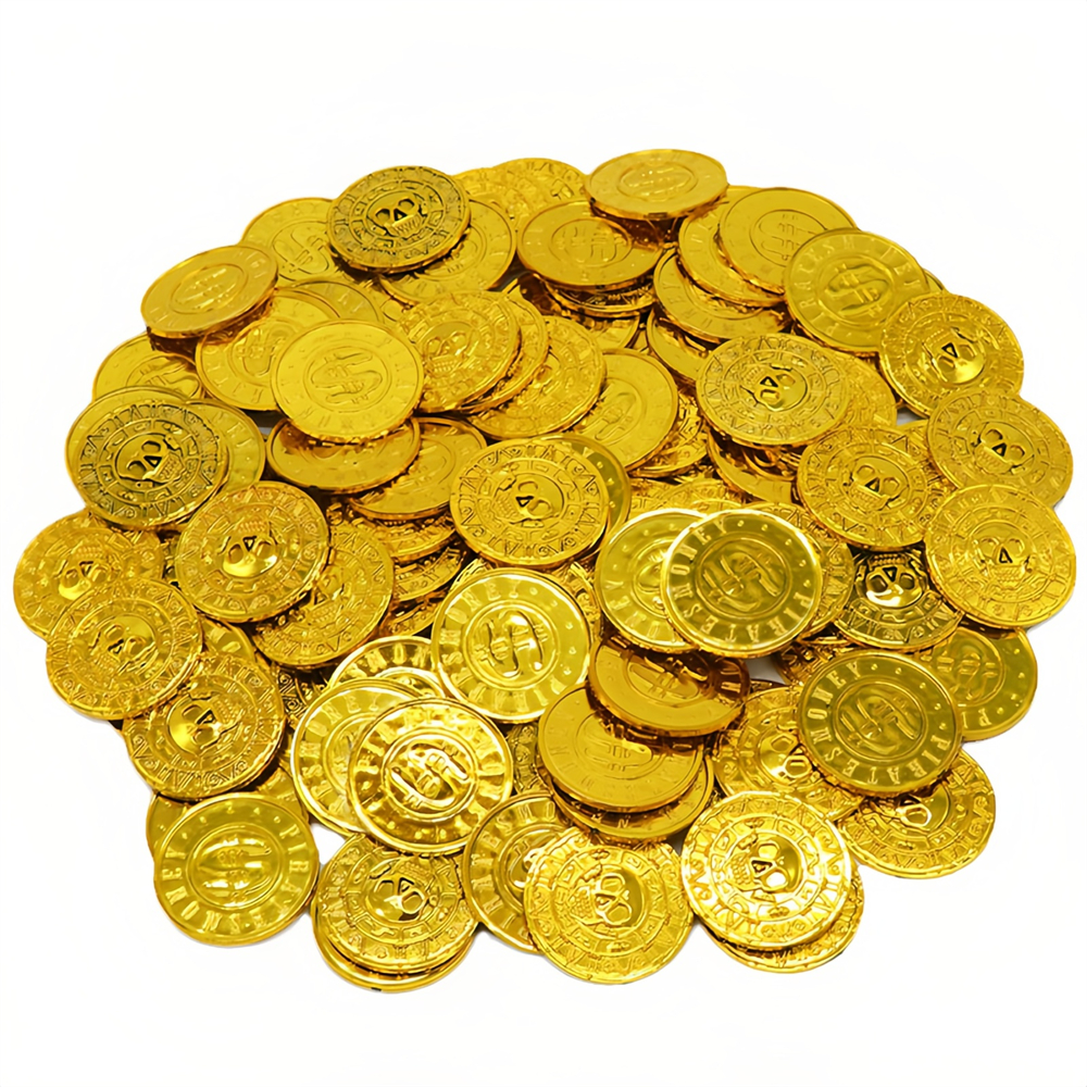 20/50/100pcs Retro Pirate Coin - Retro Gaming Gif avaliação e preço