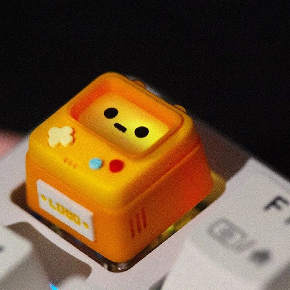 Cute Retro Game Theme Keycaps  - Game Retro Gaming avaliação e preço