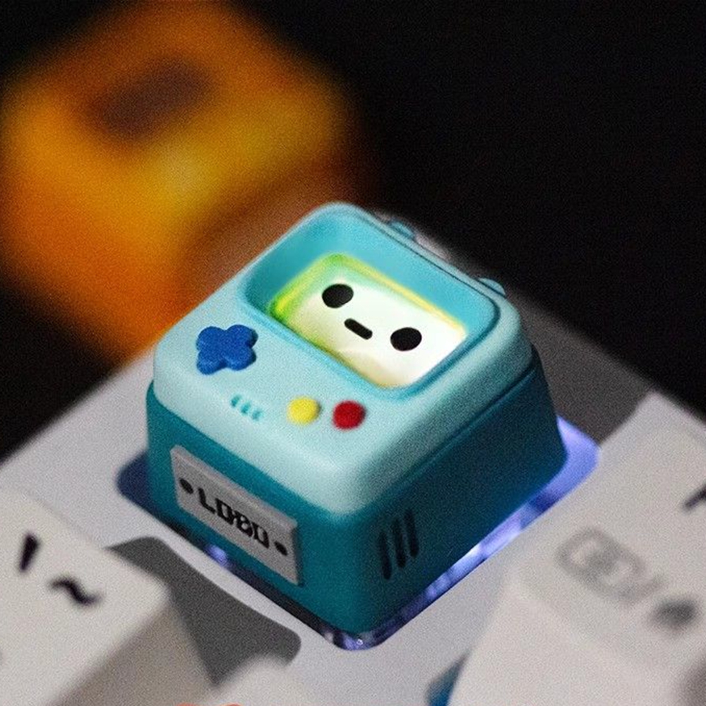 Cute Retro Game Theme Keycaps  - Game Retro Gaming avaliação e preço