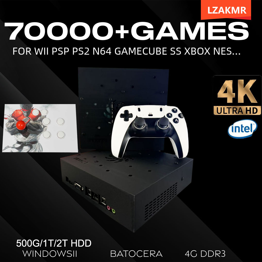 Retro Gaming Console 70000+ Ga - Retro Gaming Windows avaliação e preço