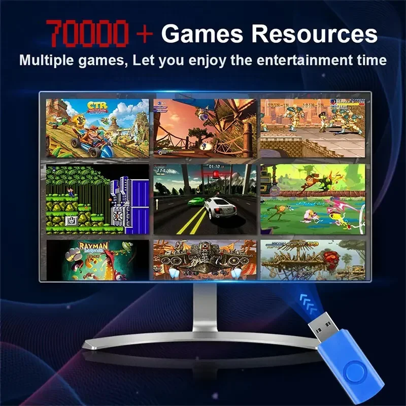 Retro Gaming Console 70000+ Ga - Retro Gaming Windows avaliação e preço