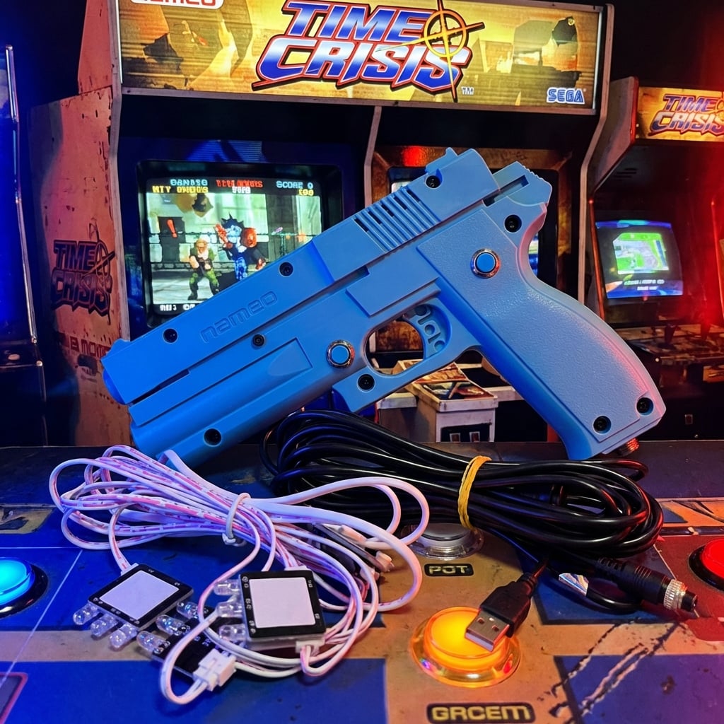 Strong recoil Time Crisis 3 So - Retro Gaming Light Gun avaliação e preço