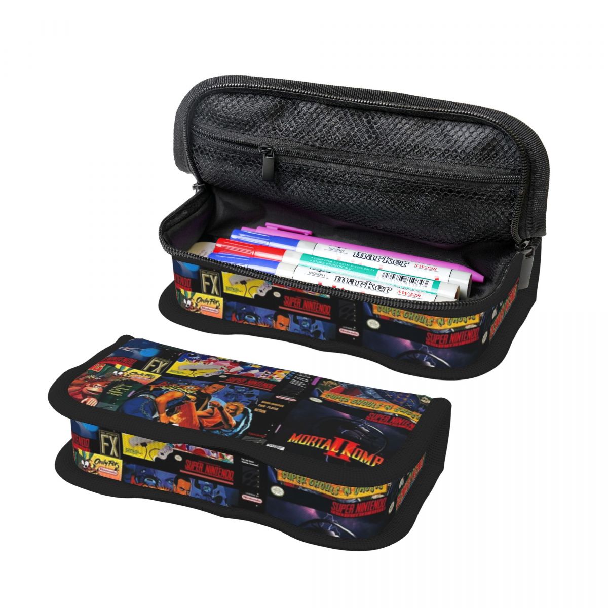 Retro Gaming Boxes Pencil Case - Retro Gaming Case avaliação e preço