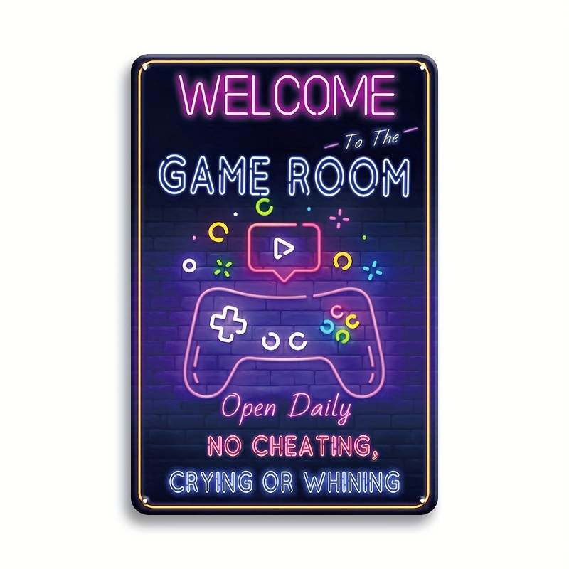 Welcome to the Game Room Metal - Game Retro Gaming avaliação e preço