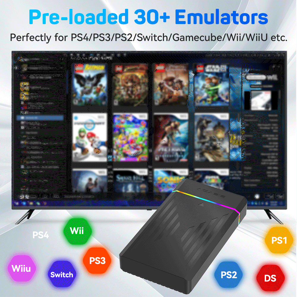 3TB Portable Gaming HDD Launch - Retro Gaming Tablet avaliação e preço